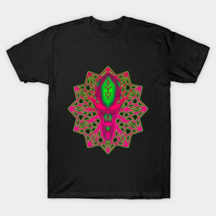 hot pink tehno alien T-Shirt